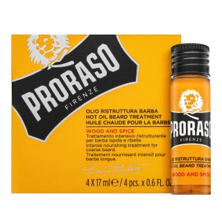 Proraso Wood And Spice Olej Hot Oil Beard Treatment 4 X 17 Ml