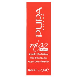 Pupa Miss Pupa Ultra Briliant Lipstick Rúž 503 - Spisy Red 2,4 Ml