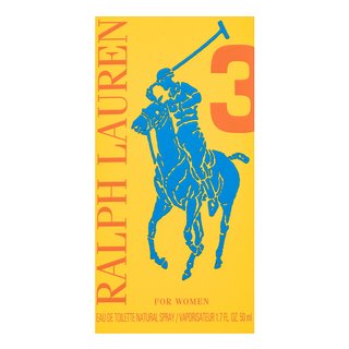 Ralph Lauren Big Pony Woman 3 Yellow Toaletná Voda Pre ženy 50 Ml