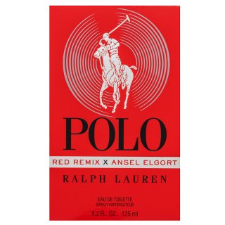 Ralph Lauren Polo Red Remix X Ansel Elgort Toaletná Voda Pre Mužov 125 Ml