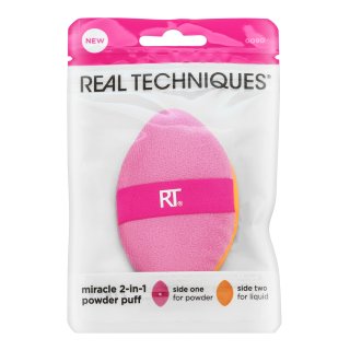 Real Techniques Miracle 2-In-1 Powder Puff Hubka Na Púder