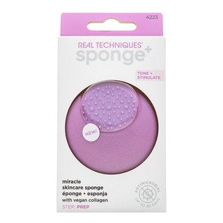 Real Techniques Sponge+ Miracle Skincare Sponge Jemná Exfoliačná Hubka Na Tvár A Telo