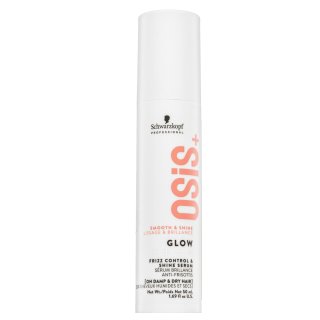 Schwarzkopf Professional Osis+ Glow Uhladzujúce Sérum Pre Hebkosť A Lesk Vlasov 50 Ml