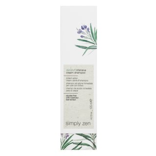 Simply Zen Dandruff Intensive Cream Shampoo Krémový šampón Proti Lupinám 125 Ml