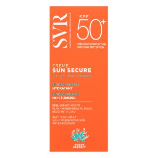 SVR Sun Secure Krém Na Opaľovanie SPF50+ Biodegradable Moisturising Creme 50 Ml