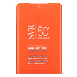 SVR Sun Secure Sprej Na Opaľovanie SPF50+ Moisturising Invisible Pocket Spray 20 Ml