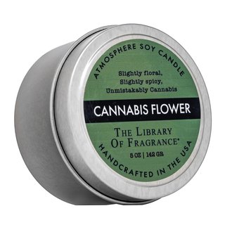 The Library Of Fragrance Cannabis Flower Vonná Sviečka 142 G