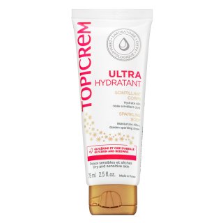 Topicrem Hydratačné Telové Mlieko Ultra-Moisturizing Sparkling Body 75 Ml