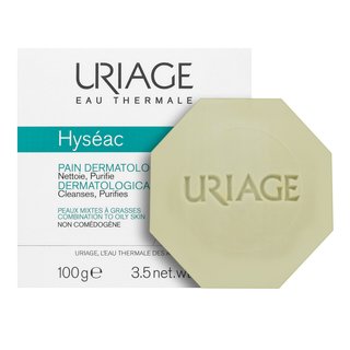 Uriage Hyséac Pain Dermatologique Tuhé Mydlo Na Tvár Pre Mastnú Pleť 100 G