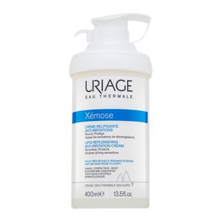 Uriage Xémose Lipid Replenishing Anti Irritation Cream Ukľudňujúca Emulzia Pre Suchú Atopickú Pokožku 400 Ml