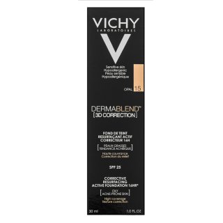 Vichy Dermablend 3D Correction Dlhotrvajúci Make-up Proti Nedokonalostiam Pleti 15 Opal 30 Ml