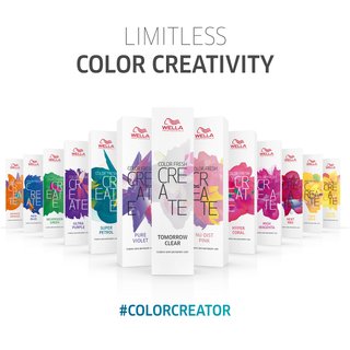 Wella Professionals Color Fresh Create Semi-Permanent Color Profesionálna Semi-permanentná Farba Na Vlasy Uber Gold 60 Ml