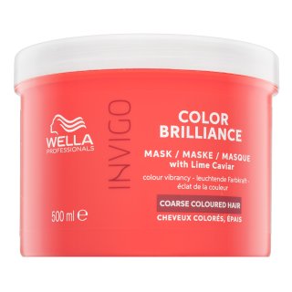 Wella Professionals Invigo Color Brilliance Coarse Mask Ochranná Maska Pre Farbené Vlasy 500 Ml